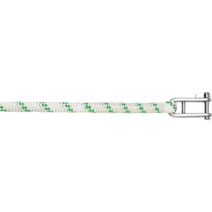 Liros LSP-32 fald m/svirve 10mm x 35 mtr hvid/grøn-1