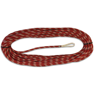 Liros Dyneema fald m/loop 12mm x 45 mtr rød/hvid