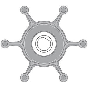 Johnson Impeller 09-824P-9 Ø50,8 mm-1