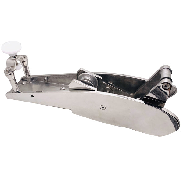 1852 Ankerrulle vipbar støbt AISI 316 stål L-530mm B-102mm <-1