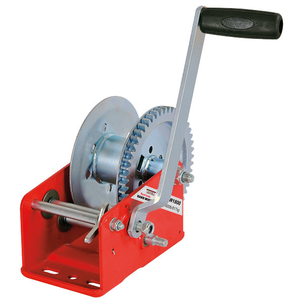 Rock RPW1800-0hånd spil 817 kg til Ø6mmx16m tov/wire 2 speed-1