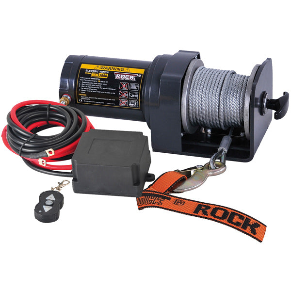 Rock RP2000 el-trailerspil 12 Vdc 1,9HK (1,4Kw) 907 kg-1