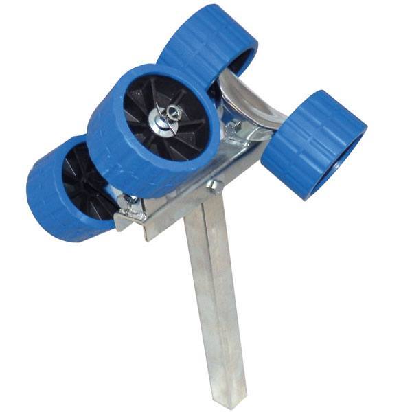 Siderulle med 4-ruller blå-1