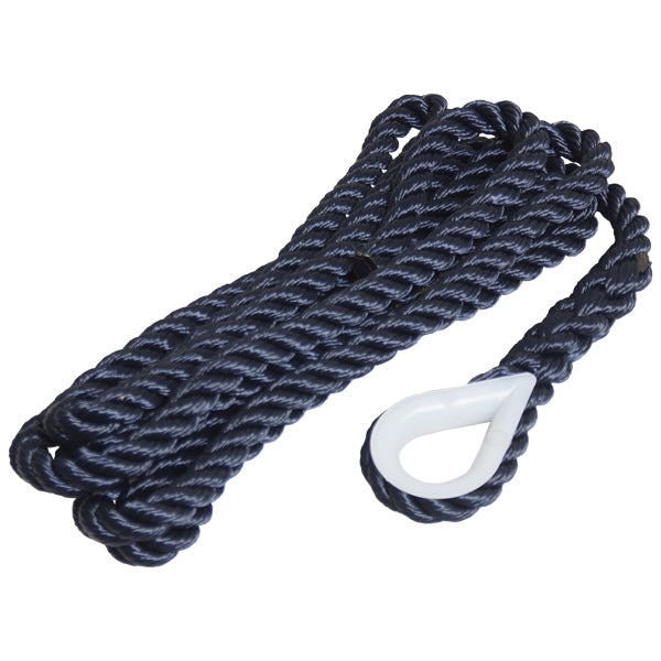Robline fortøjningstov 3 slået med kovs, Navy-1