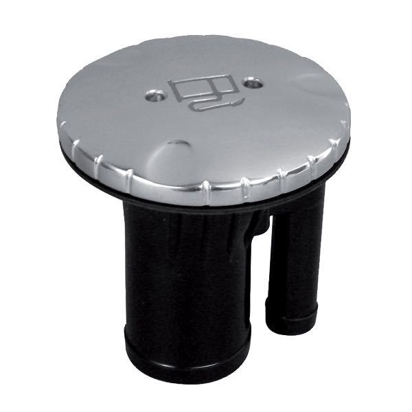 Attwood Dækspåfyldning fuel 38mm med udluftning sort plast-2