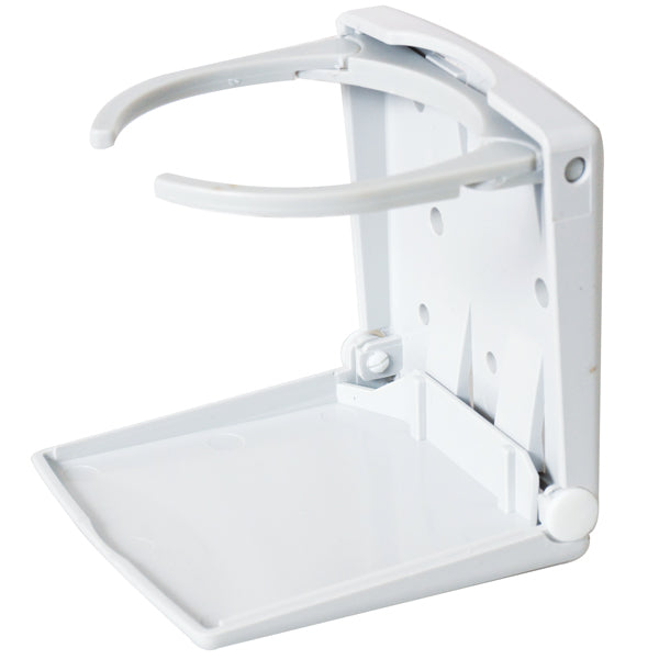 Flaskeholder plast justerbar grå-1