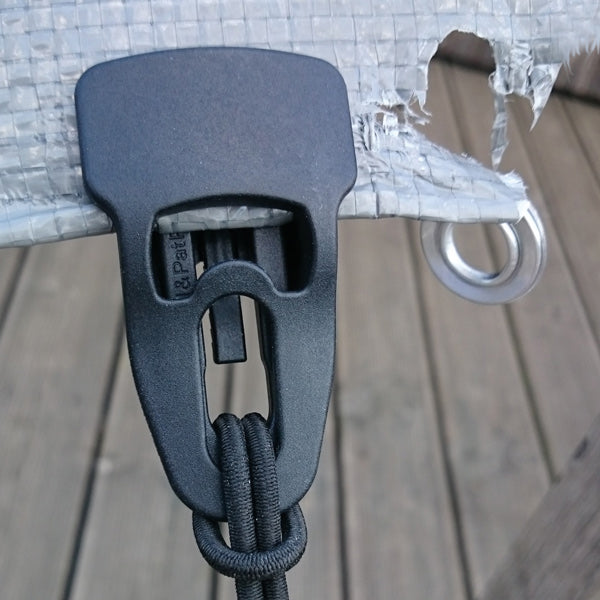 Holdon sort midi multiclip fasteners til 100kg 4stk-2