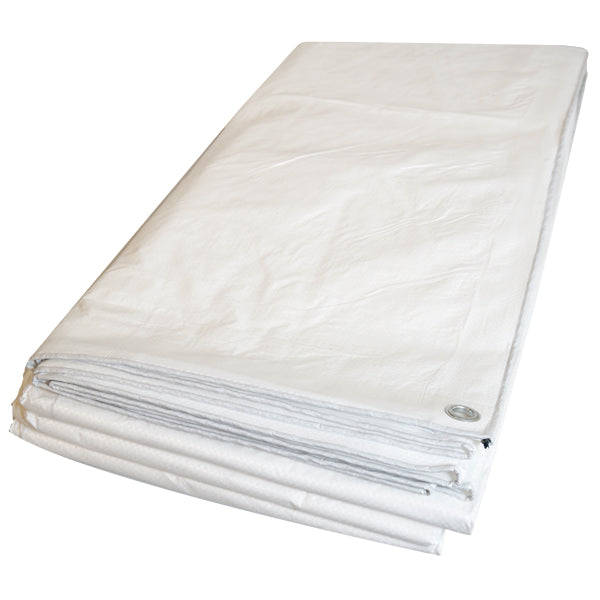 Super Tarp Presenning, Standard 160g/m2 hvid-1