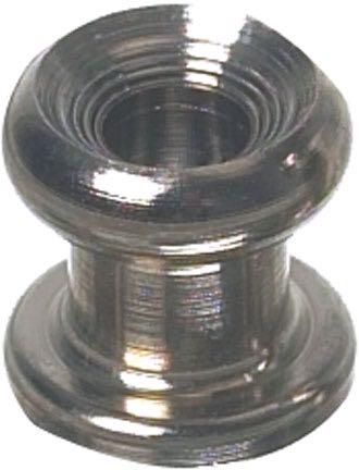 Kalecheknap krom højde 10mm 10stk-1