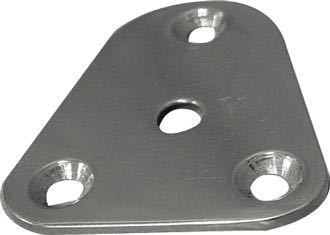 Underplade RF stål trekantet 62 x 54mm-1
