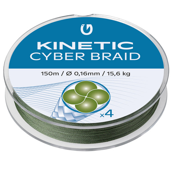 Kinetic Cyber Braid 4, 150m-1