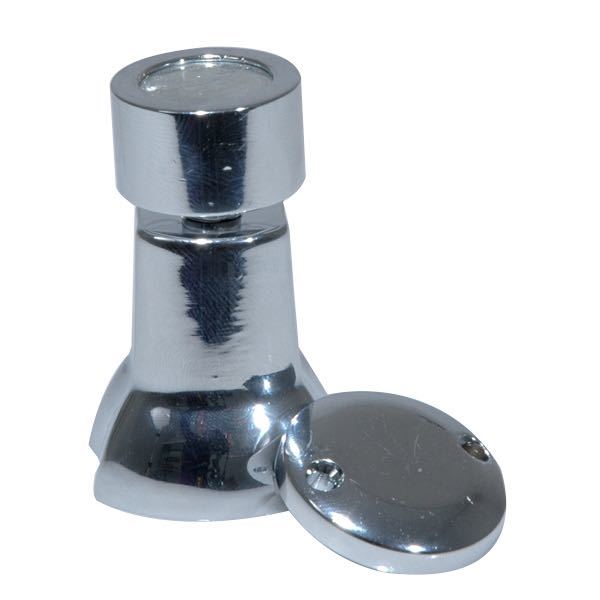 Dørholder magnetisk forkromet messing-1