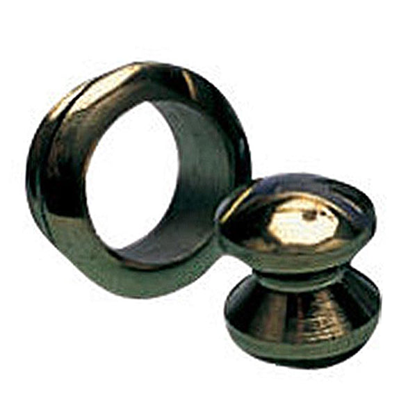 Roset/knop messing til dør-4