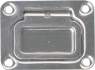 Dørkring med fjeder 75x57mm dybde 13mm RF stål-1