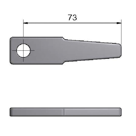 Roca rigel 2,5" kort, lige-2