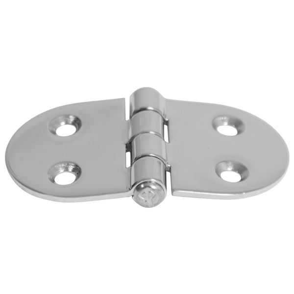 Roca hængsel centreret aksel 74x40mm AISI 316-1