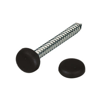 Pyntehoved sort Ø4,8 - 6,0mm, blister med 20stk-1