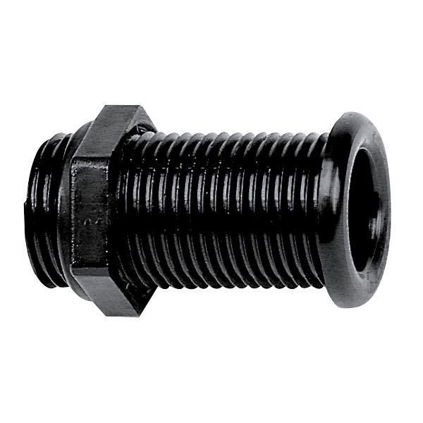 Lænsegennemføring sort, l-62mm udvendig ø: 39mm ind. ø: 25mm-1