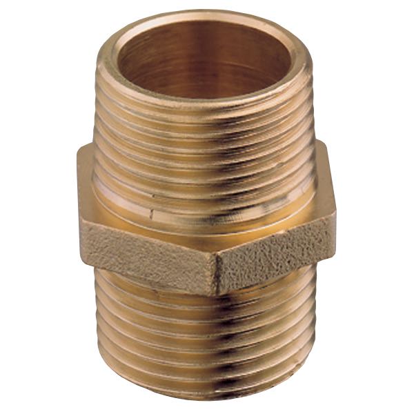Guidi brystnippel udv. gevind, messing-2