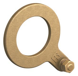 Guidi skive til jordkabel, messing-3