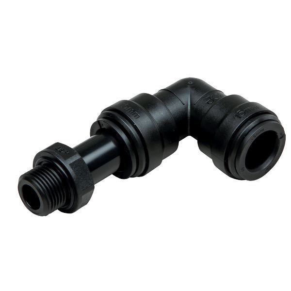 Quick kobling 90° 3/8" gevind Ø15mm, john guest-1