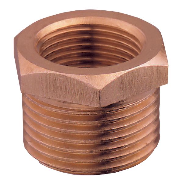 Guidi nippelmuffe indv./udv. gevind, bronze-4