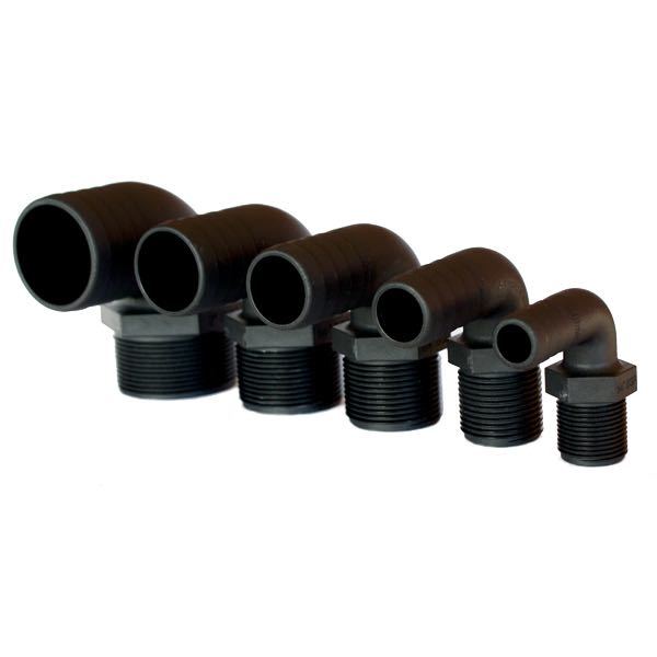 Trudesign 90˚ slangestuds udv. gevind komposit-8