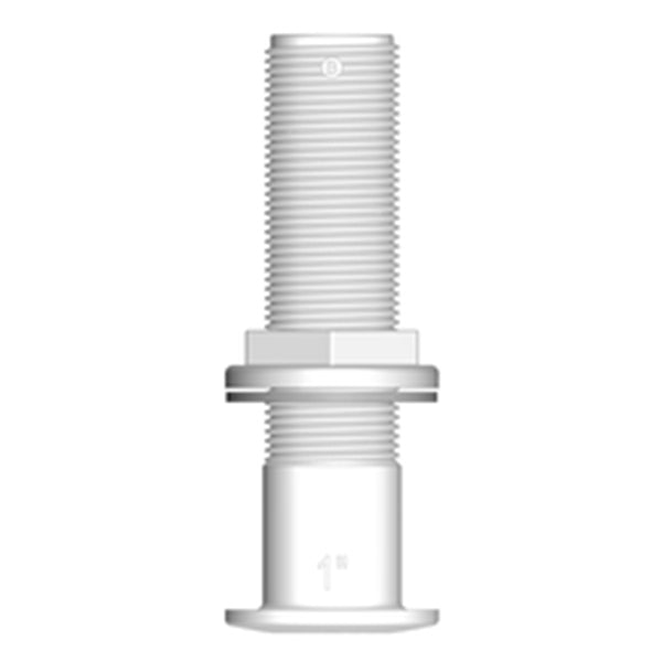 Trudesign gennemføring lang komposit, hvid-2