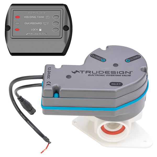 Trudesign Elektrisk y-ventil med panel 12 & 24V-1