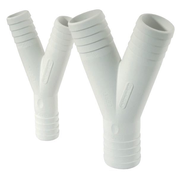 Trudesign Y-stykke plast, hvid-5