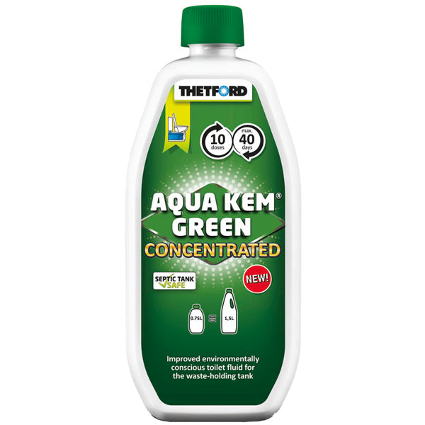 Thetford Toiletvæske Aqua Kem Green koncentreret 0,75 L DK/N-1