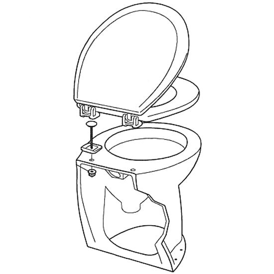 Hængselsæt til deluxe toilet-2