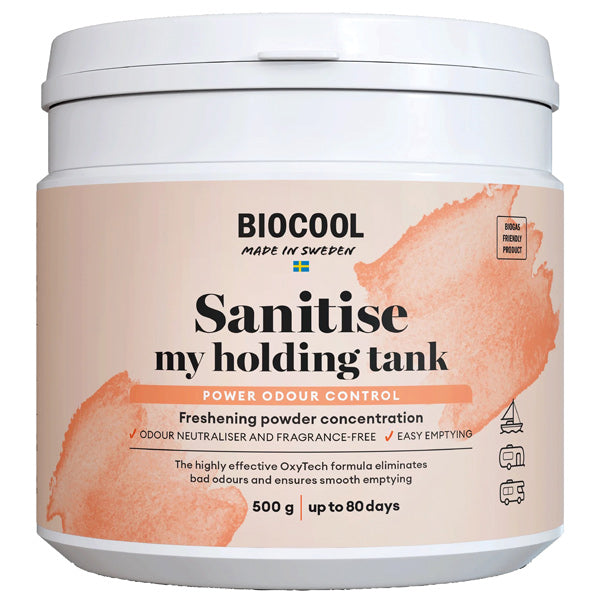 BioCool Sanitise holding tank 500g Powder-1