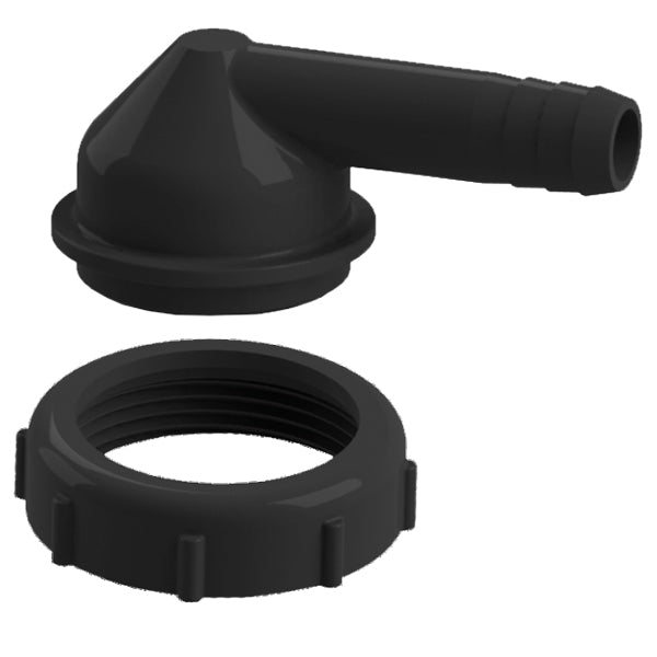 Nuova rade 90 grader38mm slangestuds med ring 1 1/2"-1