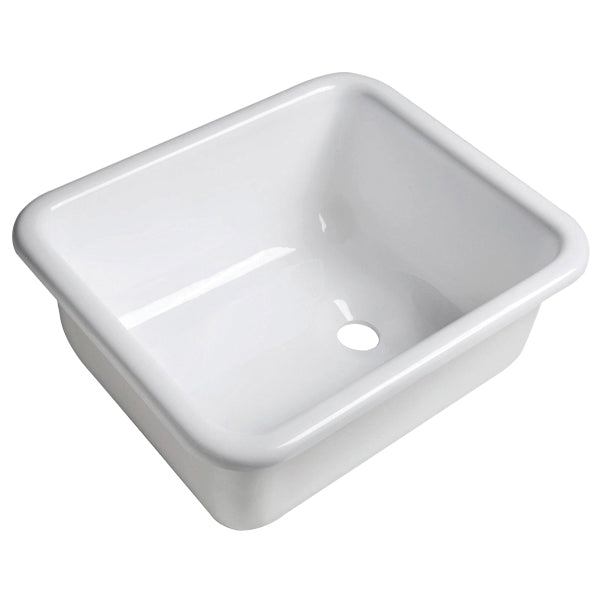 Hvid plexiglas vask B:330xD:280xH:140 mm-1