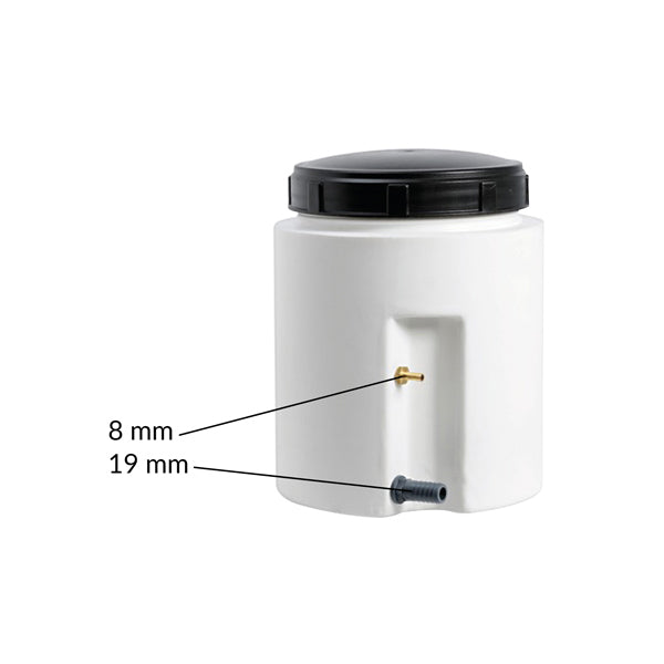Beholder for gasflaske indvendig Ø: 20cm, H:34,8cm-2