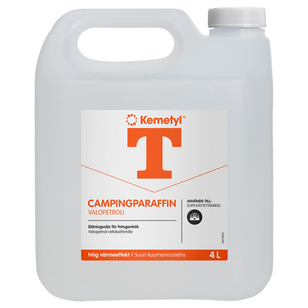 Kemetyl Campingparaffin brændsel 4L-1