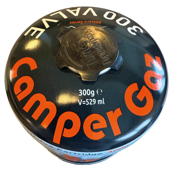 Camper Gas 300 gr. ventil 7/16 NS EN 417-3