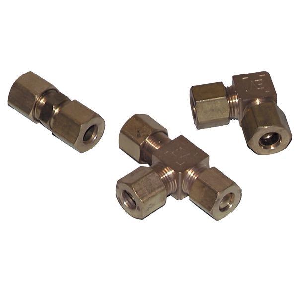 Unioner & messing fittings Ø 8mm-1