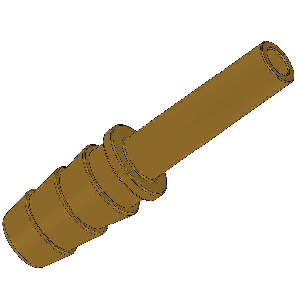 Gas slangestuds til Ø8mm rør-1