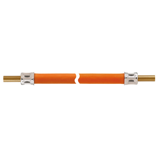 Gasslange 1m, til 8mm studs i begge ender blister