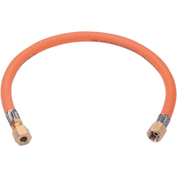 Gasslange 1/4" til 8mm rørtilslutning blister-1
