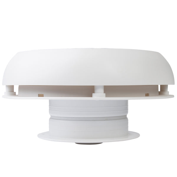 Marinco 3" Day & Night solcelle ventilator, plast hvid-2