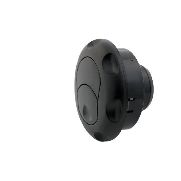Varmluftdyse med luk Ø55mm lige-1