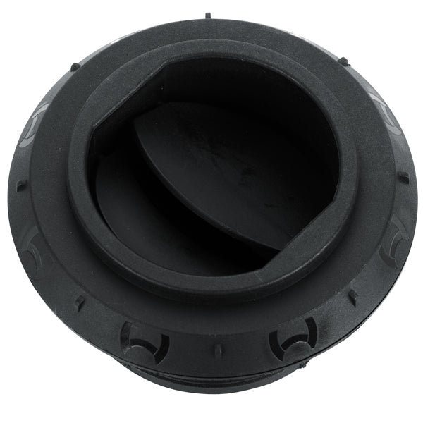 Webasto Indblæsningsventil, drej- og lukbar, 60mm, Sort-1