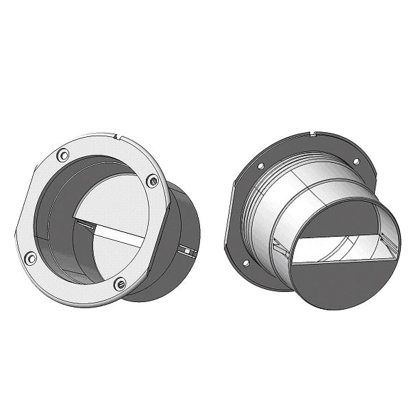 Nuova rade slangeadapter til ventilgæller 70 eller 76mm-2