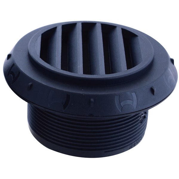 Webasto ventil sort drejbar/åben 45° til 60mm slange-1