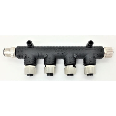 ODS M12 CANBUS/NMEA 2000 4-way T-stykke-1