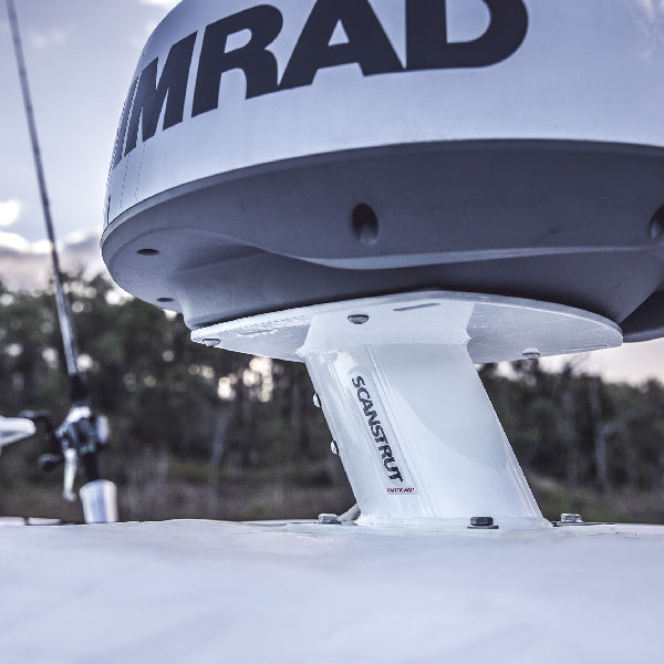 ScanStrut PowerTower til radar, hvid 150mm/6"-2
