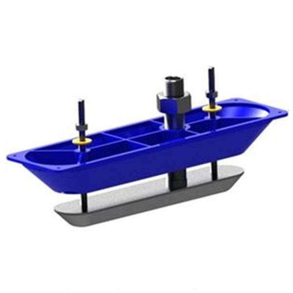 Gennemførings transd. RF stål structurescan hd,sort 9-p-1